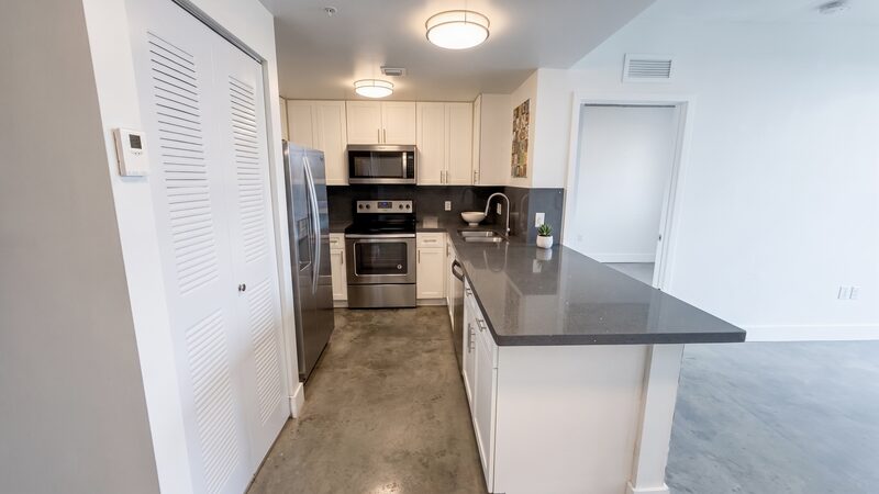 Apartment kitchen detail at 4332 W Flagler Street