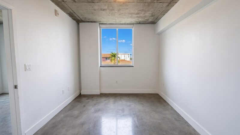 Bedroom with natural light in a unit at 4332 W Flagler Street