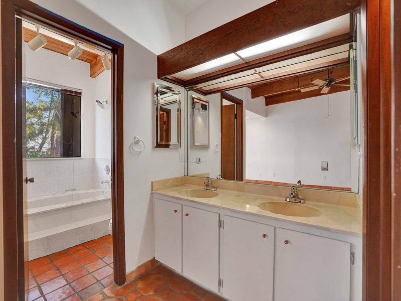 Bathroom vanity at 4863 SW 71st Place, Miami