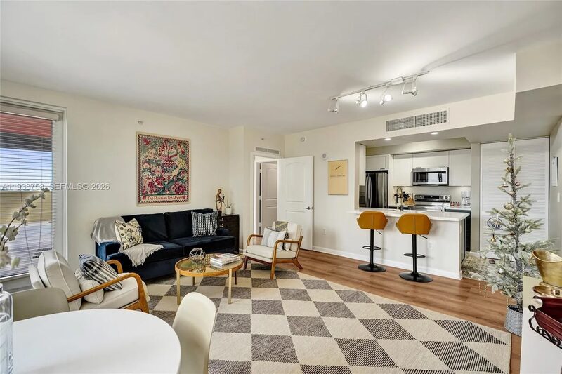 Kitchen at 7350 SW 89th St, Unit 911S, Toscano Condo, Miami