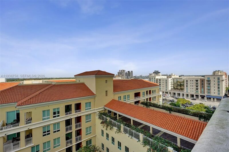 Floor plan at 7350 SW 89th St, Unit 911S, Toscano Condo, Miami